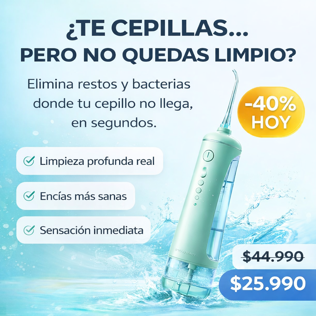 AquaDent™ | Irrigador Bucal