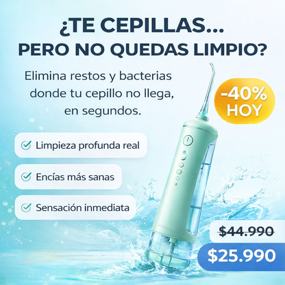 AquaDent™ | Irrigador Bucal