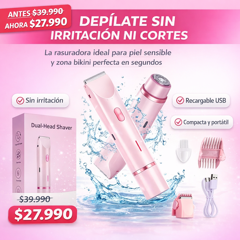 LumiShave™ Rasuradora femenina