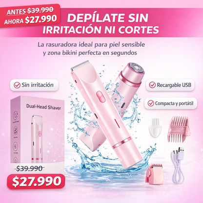 LumiShave™ Rasuradora femenina