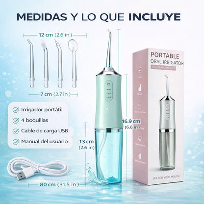 AquaDent™ | Irrigador Bucal