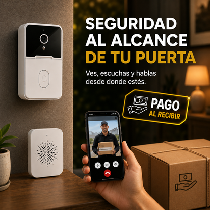 SecureVue™ | Timbre inalámbrico con WIFI