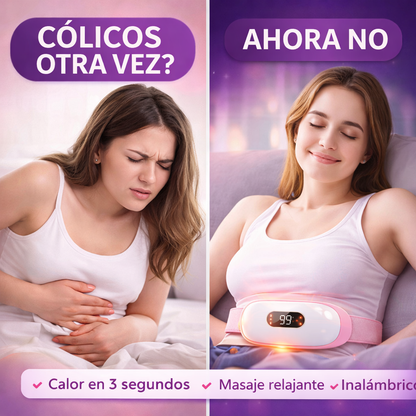 CalmaHeat™ Cinturón Calentador Menstrual Masajeador aaa