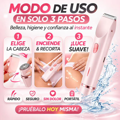 LumiShave™ Rasuradora femenina