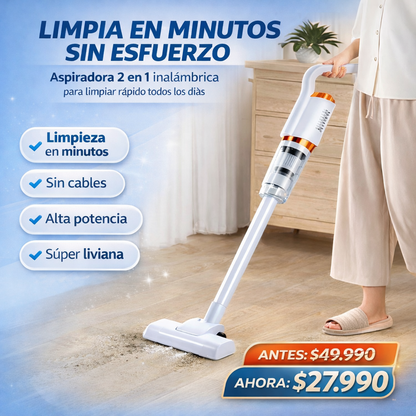 TurboShine™ ASPIRADORA 2 EN 1