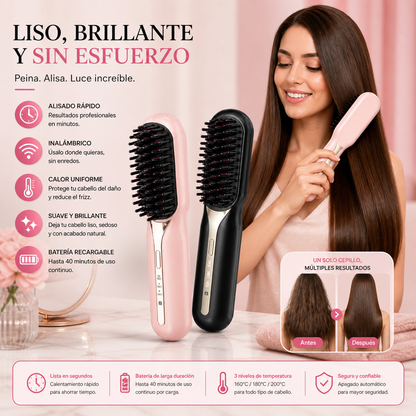 FrizzAway™ | Cepillo inalambrico