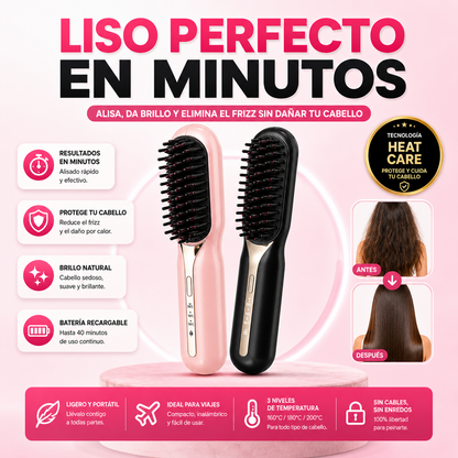 FrizzAway™ | Cepillo inalambrico