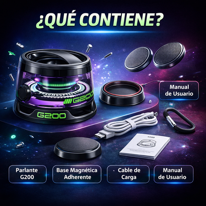 VoltBeat™ | Parlante Magnético Portátil - PROMO 2X1
